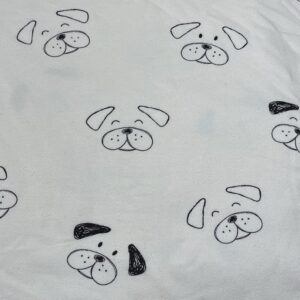 dog soft sweatshirt fabric